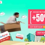 Mobifone khuyến mãi ngày 10/3/2017 tặng 50% thẻ nạp