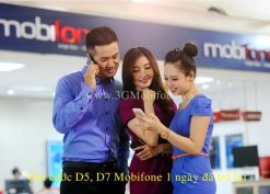 Gói cước D5, D7 Mobifone 1 ngày đã trở lại