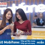 Đăng ký gói K150 Mobifone miễn phí 150p gọi liên mạng, 100p gọi nội mạng