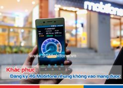 Tại sao đăng ký 4G Mobifone thành công nhưng không kết nối mạng được?
