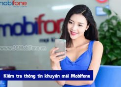 Cách tra cứu kiểm tra thông tin khuyến mãi Mobifone mới nhất 2017