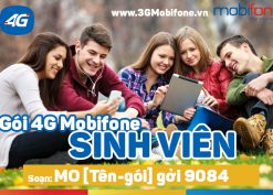 Cách đăng ký gói cước 4g mobifone cho sim sinh viên