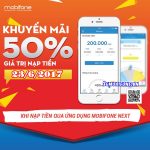 Mobifone khuyến mãi ngày 23/6 qua ứng dụng Mobifone Next