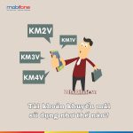 Thông tin tài khoản KM1V, KM2V, KM3V, KM4V Mobifone và cách sử dụng