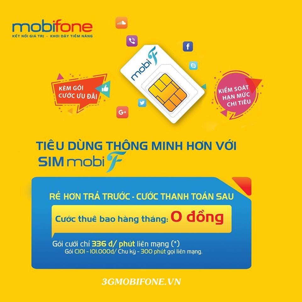 Thông tin gói cước MobiF Mobifone