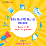 Kiểm tra cước trả sau Mobifone nhanh chóng