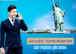 Thông tin gói cước TQT99 Mobifone