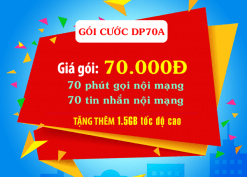 Thông tin Gói DP70A Mobifone