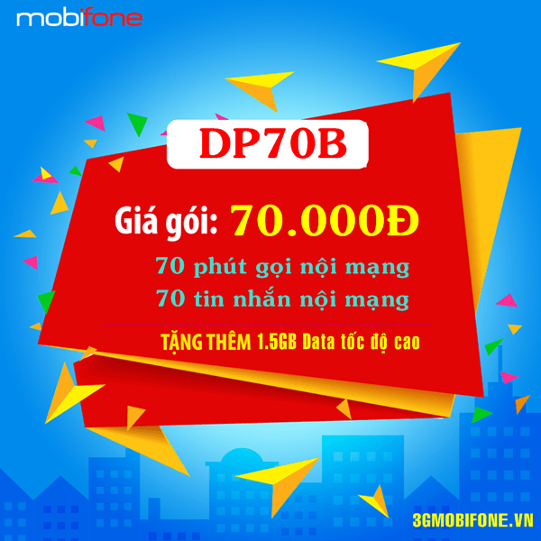 Thông tin gói DP70B Mobifone