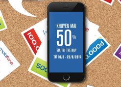 Thông tin Mobifone khuyến mãi 50% thẻ nạp từ 10/8 - 25/8/2017