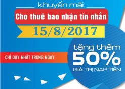 Chương trình Mobifone khuyến mãi ngày 15/8