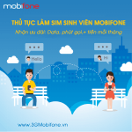 Thủ tục đăng ký làm sim sinh viên Mobifone mới nhất 2017