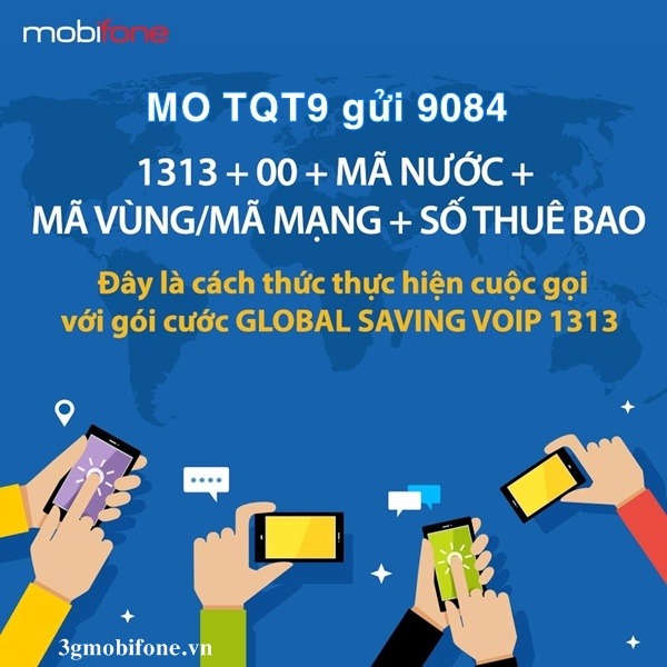 Đăng ký Gói cước TQT9 Mobifone