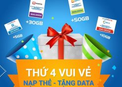 Chương trình Mobifone khuyến mãi nạp thẻ tặng Data