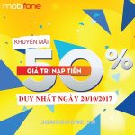 Chương trình Mobifone khuyến mãi ngày 20/10