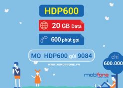 Cách đăng ký gói HDP600 Mobifone