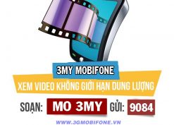 Đăng ký gói cước 3MY Mobifone