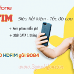 Đăng ký gói cước HDFIM Mobifone nhận 3GB data, Xem phim không giới hạn data