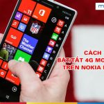 Hướng dẫn Bật/Tắt 4G Mobifone trên điện thoại Nokia Lumia