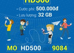 Cách đăng ký gói HD500 Mobifone