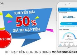 Chương trình Mobifone khuyến mãi 12/1