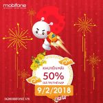 Chương trình Mobifone khuyến mãi ngày 9/2/2018