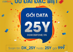 Đăng ký gói 25Y Mobifone