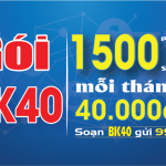 Đăng ký gói BK40 Mobifone