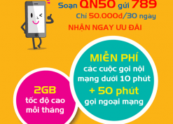 Đăng ký gói QN50 Mobifone