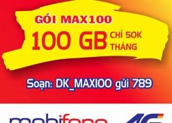 Cách đăng ký gói MAX100 Mobifone