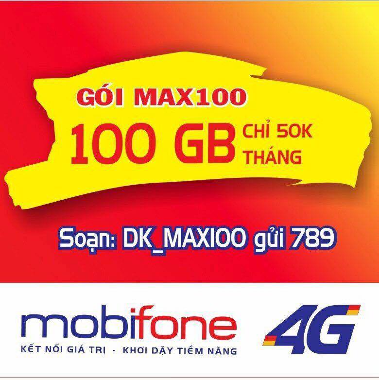 Cách đăng ký gói MAX100 Mobifone