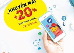 Chương trình Mobifone khuyến mãi ngày 22/5/2018