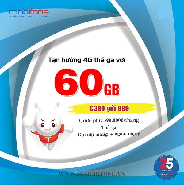 Đăng ký gói C390 Mobifone