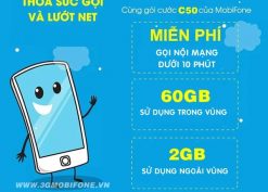 Đăng ký gói C50 Mobifone