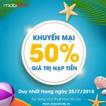 Chương trình Mobifone khuyến mãi trả sau 25/7/2018