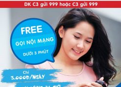 Cách đăng ký gói C3 Mobifone