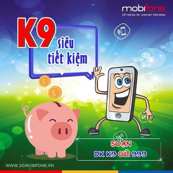 Cách đăng ký gói K9 Mobifone