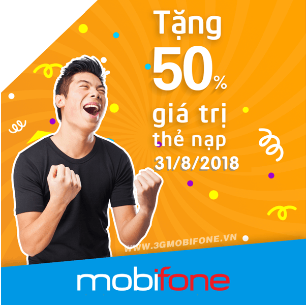 Chương trình Mobifone khuyến mãi 31/8/2018