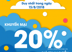 Chương trình Mobifone khuyến mãi ngày Vàng 15/8