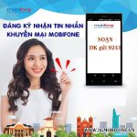 Cách đăng ký nhận tin nhắn khuyến mãi Mobifone