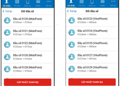 Hướng dẫn cách đổi danh bạ 11 số về 10 số Mobifone nhanh chóng qua ứng dụng My Mobifone