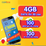 Cách đăng ký gói C100B Mobifone