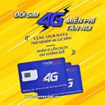 Đổi Sim 4G Mobifone nhận Data khủng