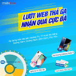 Khuyến mãi Đăng ký gói cước 4G Mobifone nhận iphone X