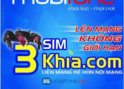 Cách đăng ký 4G Mobifone cho Sim Ba khía