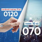 Đầu số 0120 đổi thành đầu số nào