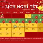 Lịch nghỉ Tết Nguyên Đán 2019