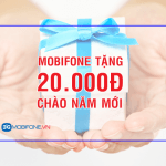 Mobifone khuyến mãi tặng 20.000đ