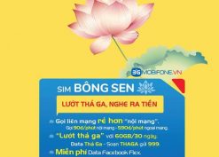 Hòa mạng Sim Bông Sen Mobifone