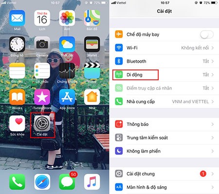 Cách phát wifi từ iPhone